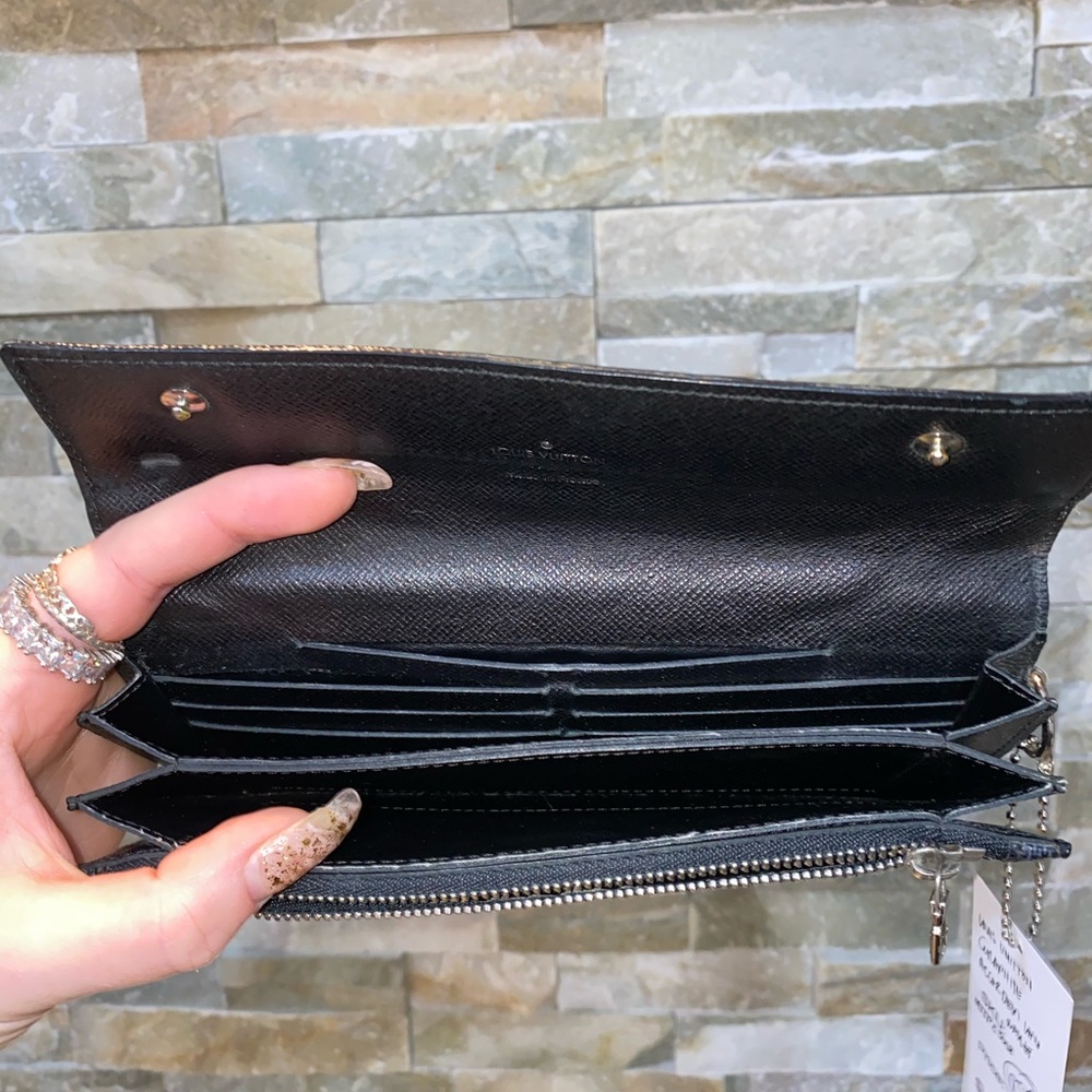 Louis Vuitton Graphite Accordion Wallet - Picture 9 of 12